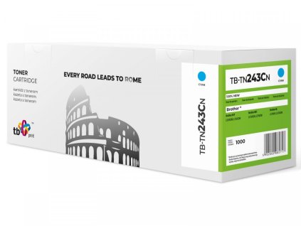 Toner TB kompat. s Brother TN243C, TB-TN243CN CY 100% new TB-TN243CN
