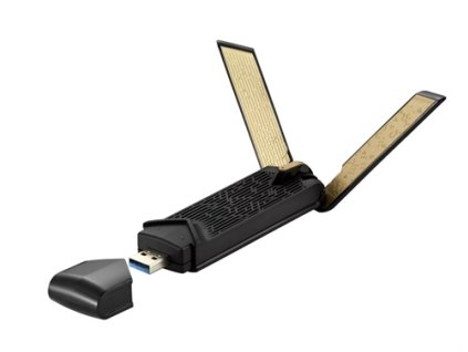 ASUS USB-AX56 Dual Band AX1800 WiFi 6 (802.11ax) USB Adapter, w/o stand 90IG06H0-MO0R10