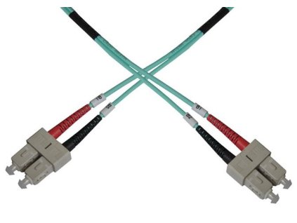 Optický patch kábel duplex SC-SC 50/125 MM 5m OM3 8595589813230