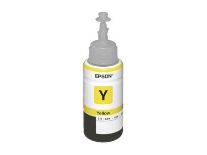kazeta EPSON TANK L100/L200/L550/L1300/L355/365 Yellow 70ml (4000 str.) C13T66444A