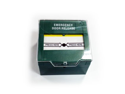 Simple EMERGENCY BUTTON GREEN núdzové tlačidlo