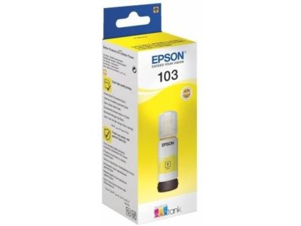 kazeta EPSON ecoTANK 103 Yellow - 65 ml (7500 str.) C13T00S44A