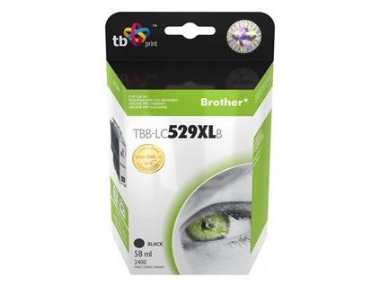 Ink. kaz. TB komp. s Brother LC529/539 BLACK Nová TBB-LC529XLB