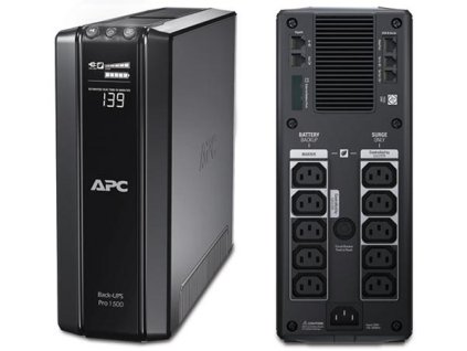 APC Back-UPS Pro 1500VA/865W Power saving, LCD displej BR1500GI