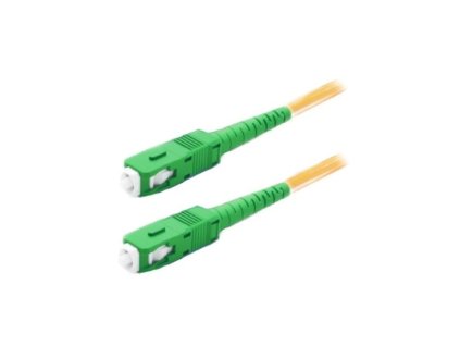 XtendLan FO patch SC/APC-SC/APC 0,5m 9/125 simplex, G.652d, LS0H FOP-SCASCA-S-0,5-9