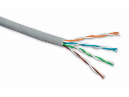 Solarix Kabel FTP drát c5e 500m PVC 27655144