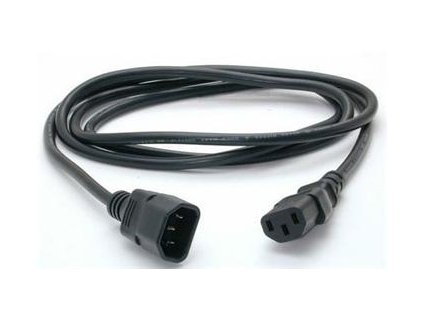 PremiumCord Predlžovací kábel - sieť 230V, IEC 320 C13 - C14, 2 m kps2