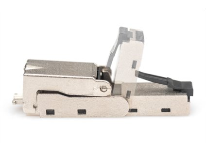 DIGITUS CAT 6A Field Termination Plug bendable , STP with dust cap, bend relief DN-93636