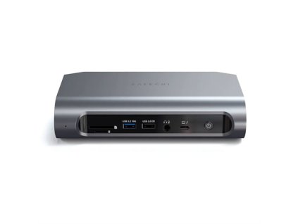Satechi Thunderbolt 4 Multimedia Pro Dock - Space Gray Aluminium ST-DT4PMM-EU