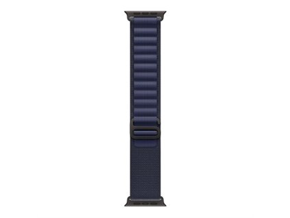 Apple Watch 49mm Navy Alpine Loop - Large - Black Titanium Finish MYPY3ZM/A