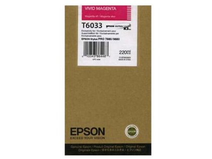 Epson T603 Vivid magenta 220 ml C13T603300