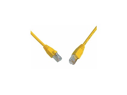 SOLARIX patch kábel CAT5E SFTP PVC 10m žltý 28441009