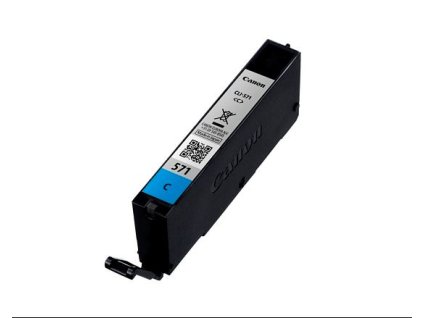 Canon CLI-571 C, azúrový 0386C001