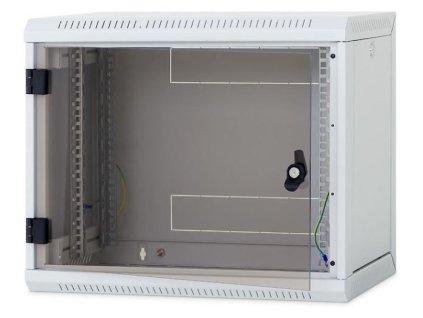 19" jednodielny rack TRITON 12U/400 mm, odnímateľné bočné kryty RUA-12-AS4-CAX-A1