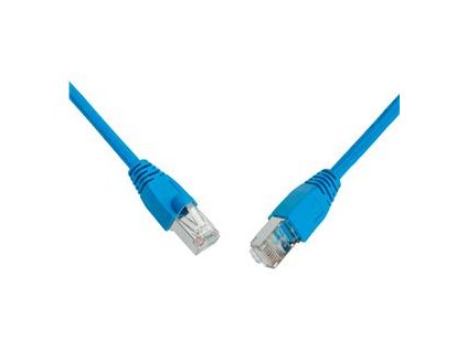 SOLARIX patch kábel CAT6 SFTP PVC 5m modrý snag-proof 28730509