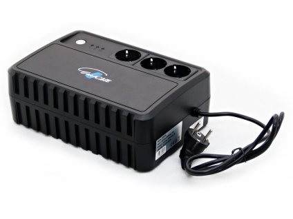 EUROCASE záložní zdroj EA200PRO+ 600VA, pure sin wave, 3x zásuvka EA200PRO+ 600VA