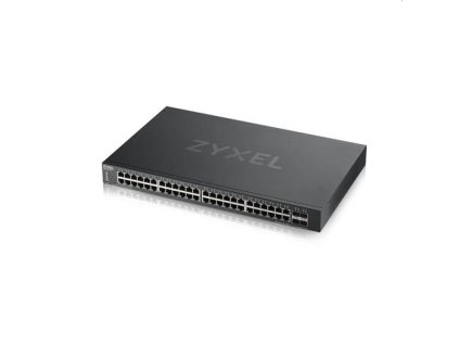 Zyxel XGS1930-52, 52 Port Smart Managed Switch, 48x Gigabit Copper and 4x 10G SFP+, hybird mode, standalone or NebulaFlex Cloud XGS1930-52-EU0101F