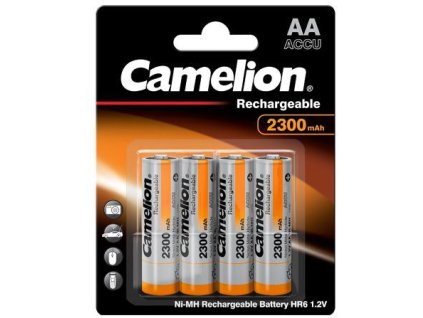 CAMELION Batérie nabíjateľné AA 4ks NI-MH 2300mAh 17023406