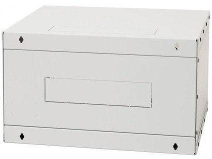 19''rozvádzač jednodiel.9U/400mm FLAT-PACK plech.dv. RXA-09-CS4-CAX-A1