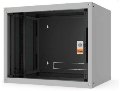 Legrand EvoLine 19" nástenný rozvádzač 9U, 600x600mm, 65 kg, sklenené dvere EVO9U6060
