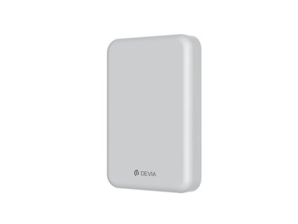Devia powerbank Smart Series Magnetic Wireless 5000 mAh PD 20W - White 6938595362606