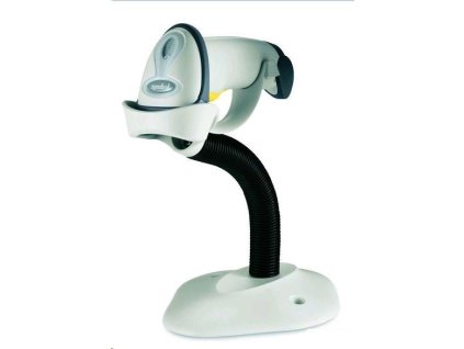 Motorola LS2208, čítačka čiarových kódov, KIT, biela, USB - HID LS2208-SR20001R-UR