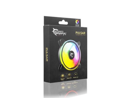 White Shark 1262-04-V PULSAR, Ventilátor PC, 120mm 1262-04-V PULSAR - ARGB