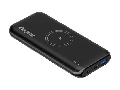 Energizer powerbanka QE10009PQ 10000mAh, Power Delivery, bezdrátové nabíjení, černá QE10009PQ