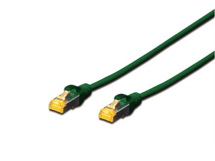 DIGITUS patch kábel Cat6A, S/FTP (PiMF), LSOH - 2m, zelený DK-1644-A-020/G