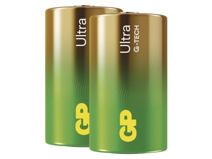 GP Alkalická batéria ULTRA D (LR20) - 2ks 1013422100