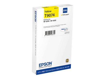 kazeta EPSON WF-6090,WF-6590 yellow XXL (7000 str.) C13T907440