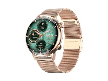 MANTA ALEXA Mini Smartwatch, Smart hodinky, zlaté SWU502GD