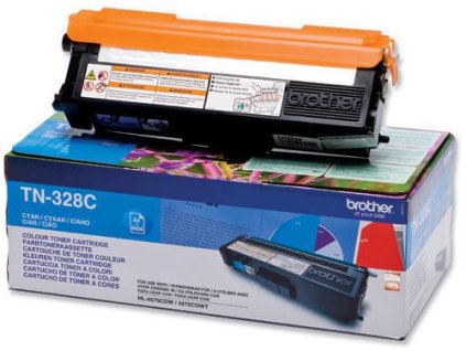 toner BROTHER TN-328 Cyan HL-4570CDW, MFC-9970CDW (6000 str.) TN328C