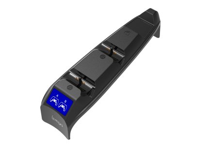 iPega P5S016 Dual Charger Dock s Držiakom na Slúchadlá a Ovládače pre PS5 Slim White 8596311239458