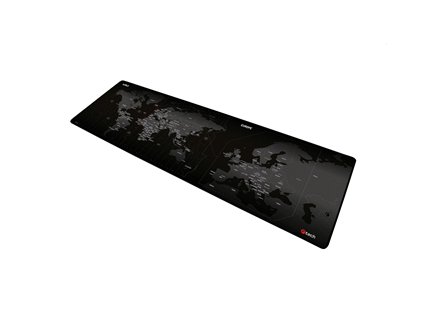 Podložka pod myš C-TECH MP-01W (World), 900x270x4mm, obšité okraje MP-01W
