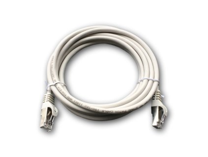 DATACOM Patch cord S/FTP CAT6A 3m sivý 1693