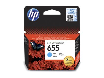 KAZETA HP CZ110AE No.655 Azúrová atramentová náplň (600 str.) CZ110AE