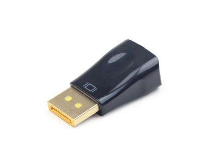 Gembird adaptér DisplayPort (M) na VGA (F), čierny A-DPM-VGAF-01
