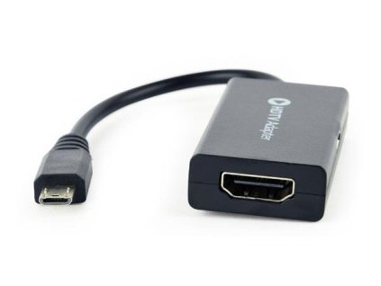 Gembird adaptér HDTV microUSB (M) na HDMI (F) 11-pin MHL pre Samsung zariadenia A-MHL-003
