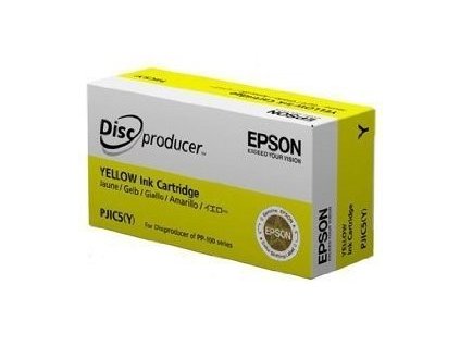 kazeta Epson PJIC5(Y) Discproducer PP-50, PP-100/N/Ns/AP yellow C13S020451/C13S020692