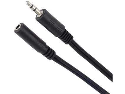 PremiumCord Kábel Jack 3.5mm M/F 2m kjackmf2