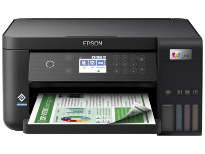 Epson EcoTank L6260/ 4800 x 1200/ A4/ MFZ/ LCD/ ITS/ Duplex/ 4 barvy/ Wi-Fi/ USB/ 3 roky záruka po registraci C11CJ62402