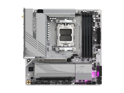 GIGABYTE B650 AORUS ELITE AX ICE/AM5/mATX B650M A ELITE AX ICE