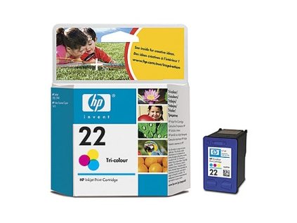 HP no. 22 - 3farebná ink. kazeta, C9352AE C9352AE