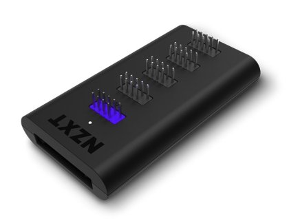 NZXT AC-IUSBH-M3 USB Expansion rozšiřující karta 4x USB 2.0 interní, 1x USB 2.0 externí, uzavřené magnetické tělo AC-IUSBH-M3