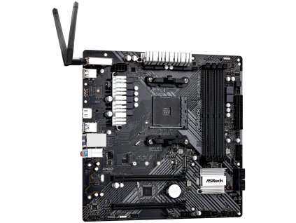 ASRock B450M/AC R2.0 / AMD B450 / AM4 / 4x DDR4 DIMM / M.2 / HDMI / WiFi / mATX 90-MXBEF0-A0UAYZ