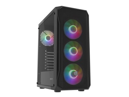 PC skriňa Fury SHOBO/Midi Tower/Transpar./Čierna NFO-2154
