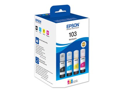 multipack EPSON ecoTANK 103 CMYK (4x65ml) C13T00S64A