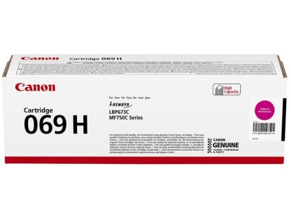 toner CANON CRG-069H magenta i-SENSYS MF752Cdw/754Cdw, LBP673Cdw (5500 str.) 5096C002