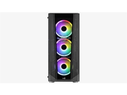 Aerocool Prism, skrinka ATX, fan, 2xUSB3.0 + USB2.0, čierna Prism-G-BK-v1